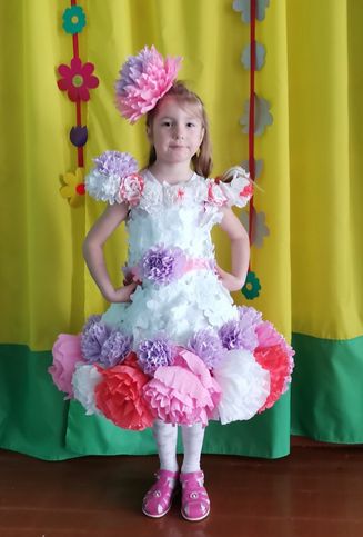 Платье из мусорных пакетов пошаговая инструкция 🥝 одежда для девочек, фото